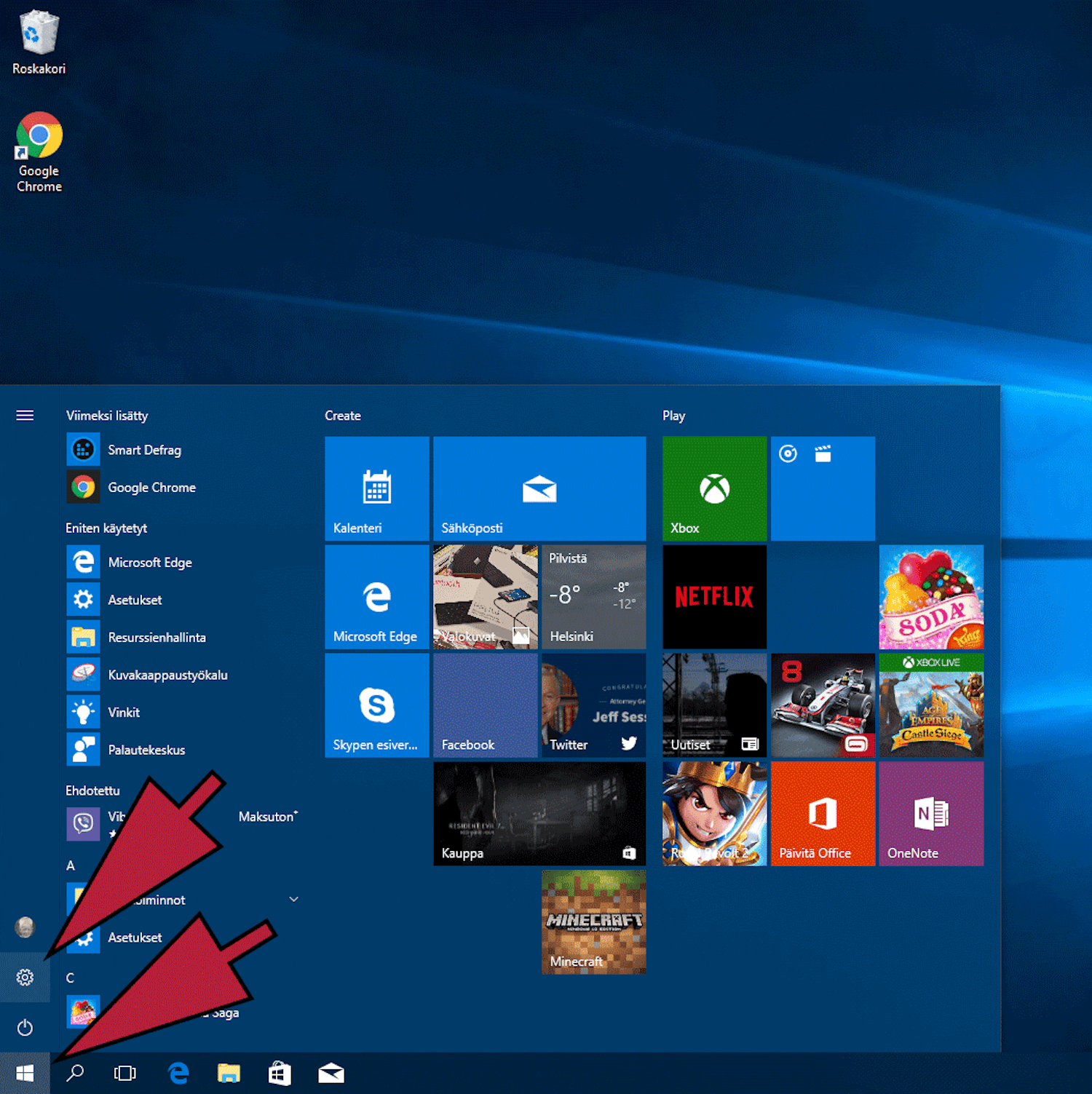 Näin otat Dynaamisen lukituksen käyttöön